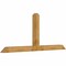 Ekena Millwork Portland Rough Sawn Timber Gable Bracket, Western Red Cedar, 108"W x 45"H x 6"D x 6"F, 10/12 Pitch GBW108X45X0606POR00RWR - alternate 4